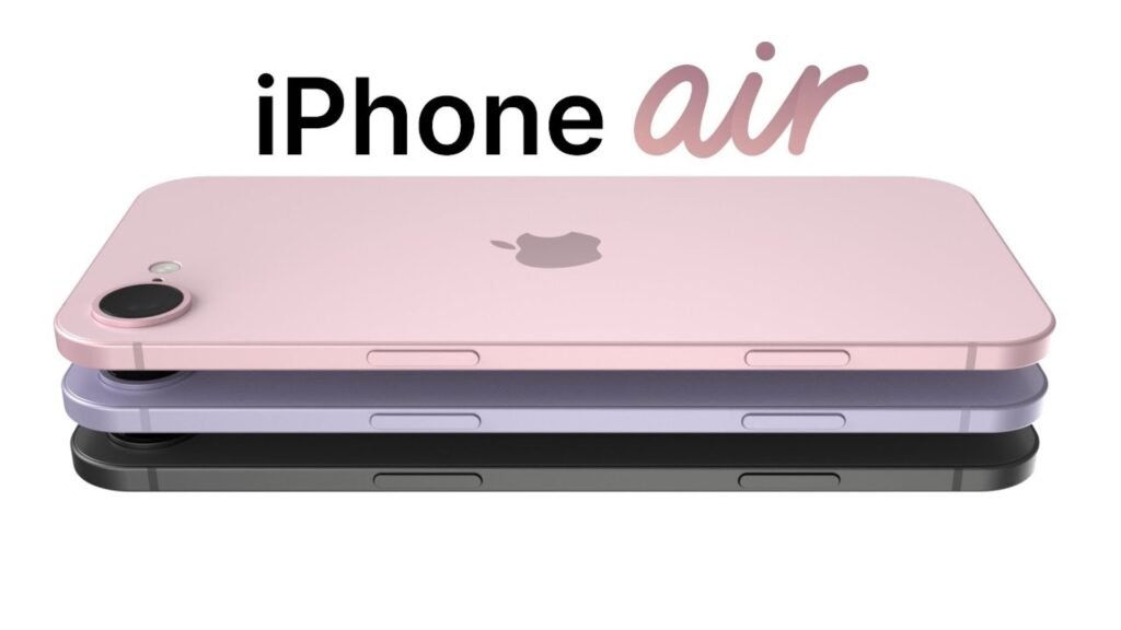 Corpo de titânio e perfil ultrafino do iPhone Air