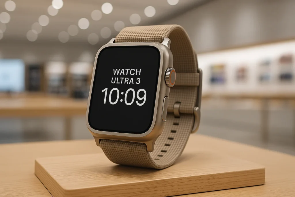 Apple Watch Ultra 3, 2025.