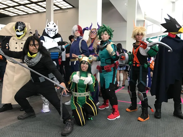 Cosplay de My Hero Academia na Anime Expo 2018
