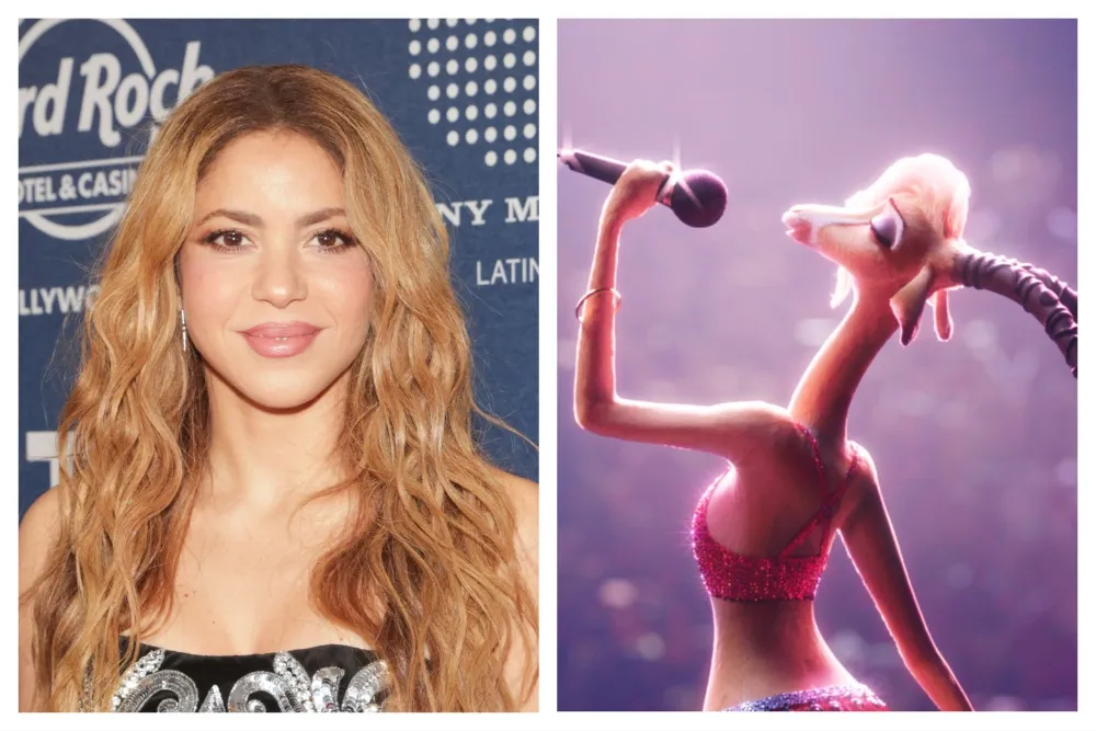 Shakira e Gazelle.