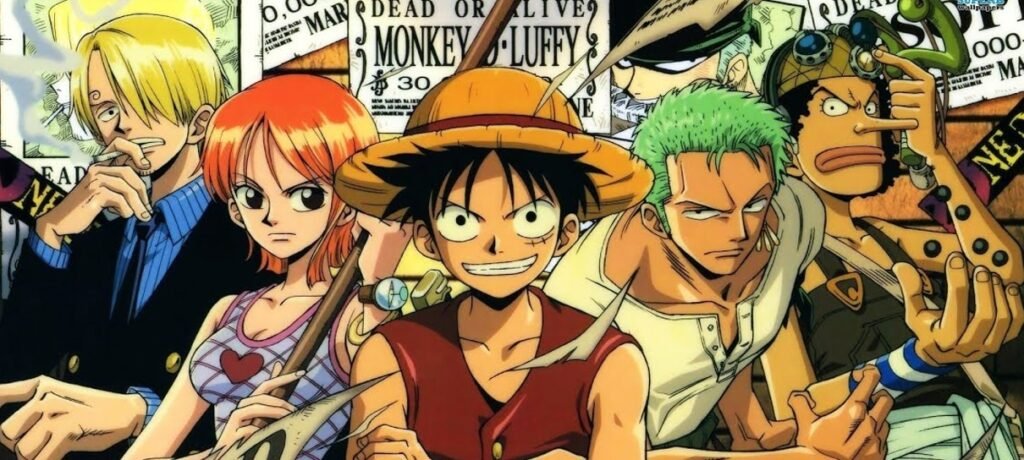O início da jornada de Luffy em East Blue.