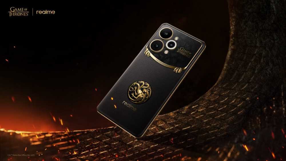 Realme 15 Pro “Game of Thrones” estreia em edição limitada — apenas 5.000 unidades no mundo