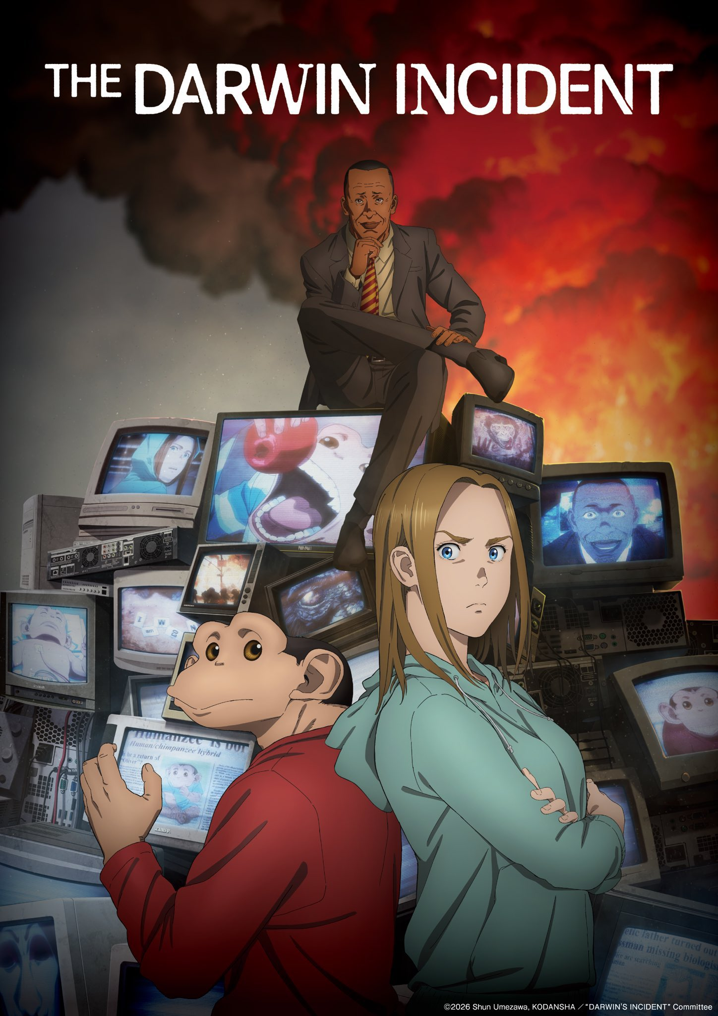 Mangá The Darwin Incident de Shun Umezawa venceu o Manga Taisho e inspirou o novo anime de suspense.